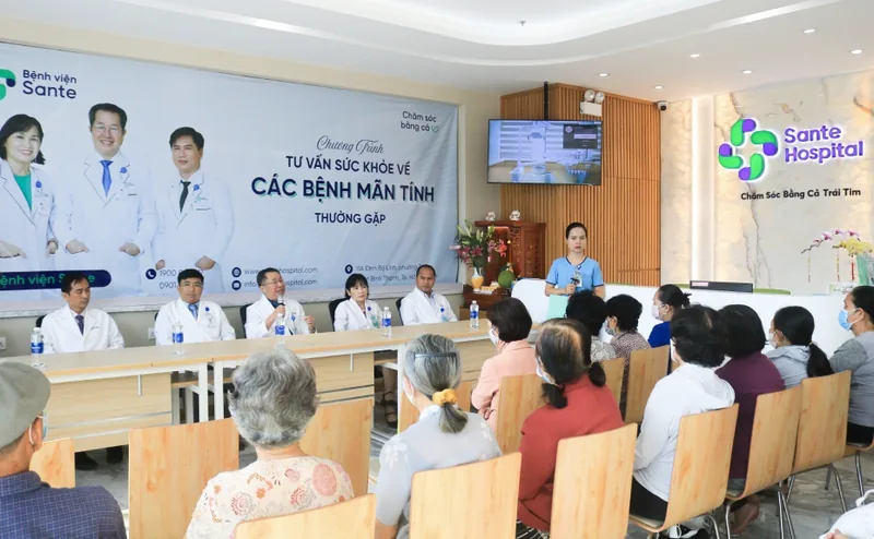 COMPLIMENTARY CONSULTATION ON COMMON CHRONIC DISEASES IN THE ELDERLY - SANTE Hospital, Binh Thanh, HCMC