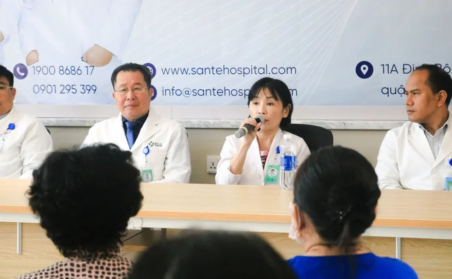 COMPLIMENTARY CONSULTATION ON COMMON CHRONIC DISEASES IN THE ELDERLY 2 - SANTE Hospital, Binh Thanh, HCMC
