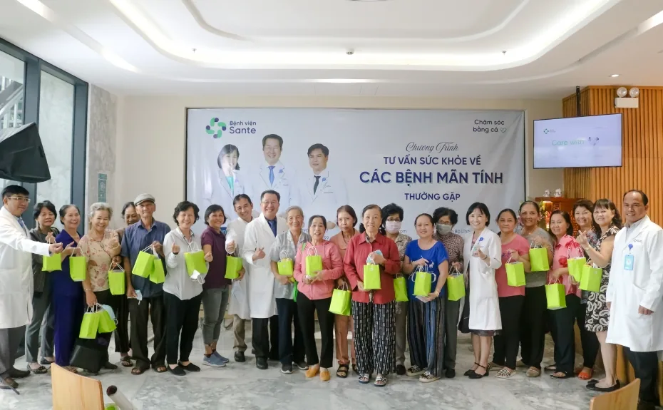 COMPLIMENTARY CONSULTATION ON COMMON CHRONIC DISEASES IN THE ELDERLY 3 - SANTE Hospital, Binh Thanh, HCMC