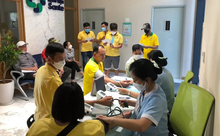 Blood Pressure Measurement - SANTE Hospital, Binh Thanh, HCMC