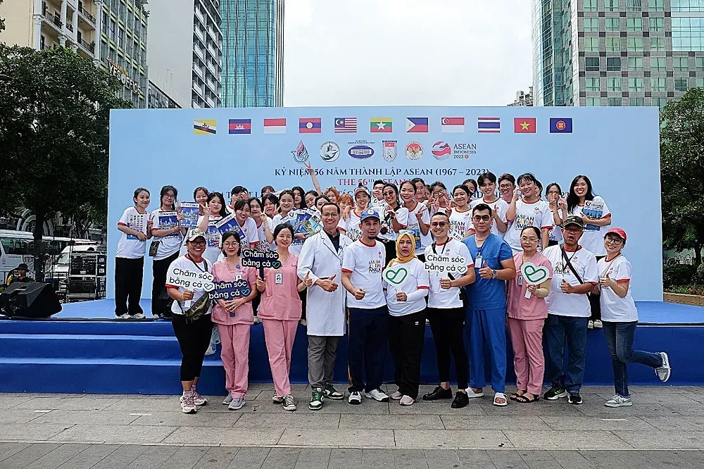 Sante Hospital collaborated with the Consulate General of the Republic of Indonesia to ensure the resounding success of the ASEAN Fun Walk.