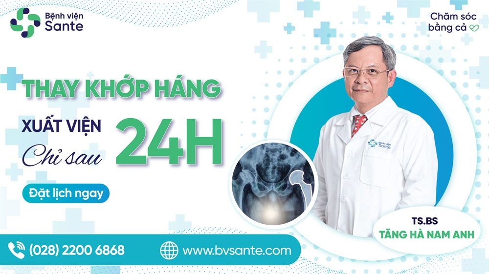 Hip replacement with discharge after 24h and the story behind it