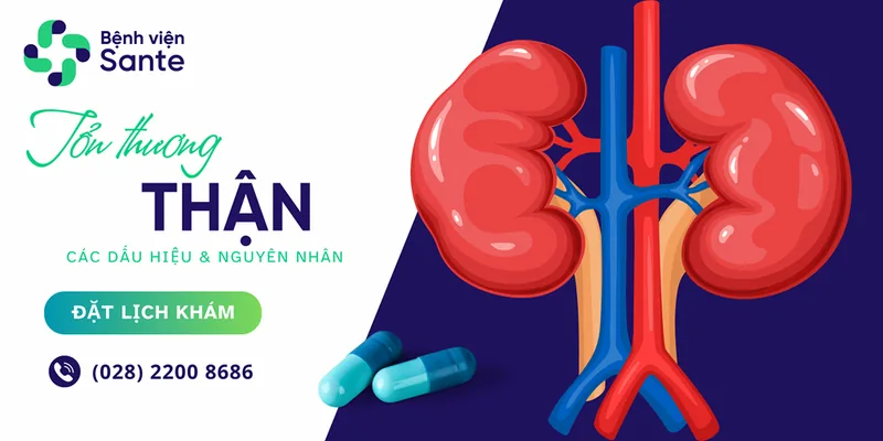 Bệnh viện Sante - Tổn thương thận cấp: các dấu hiệu và nguyên nhân Bệnh viện Sante - Tổn thương thận cấp: các dấu hiệu và nguyên nhân