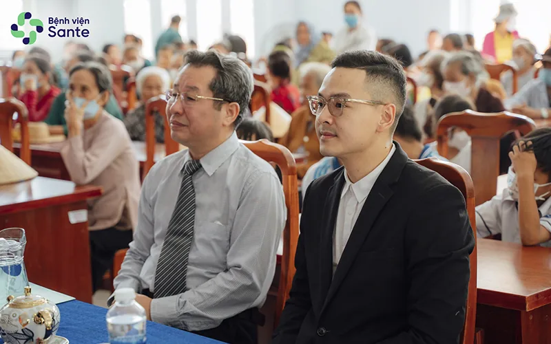 SANTE HOSPITAL PROVIDES FREE MEDICAL EXAMINATIONS AND MEDICATIONS FOR UNDERPRIVILEGED RESIDENTS IN AN THOI DONG COMMUNE - CAN GIO DISTRICT
